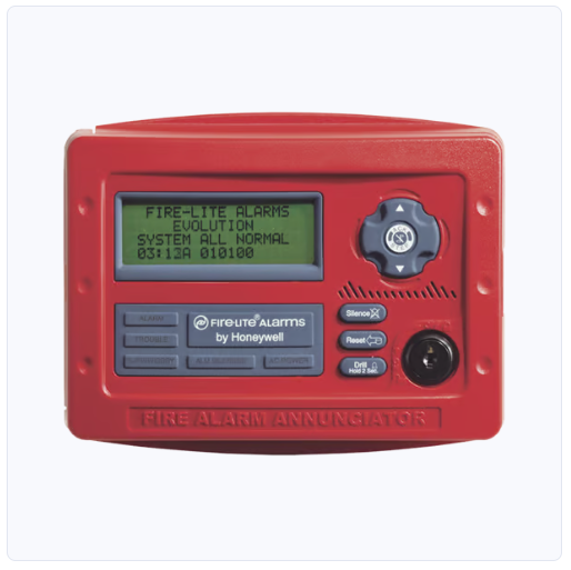 anunciador firelite ann 80 serial para paneles direccionables fire lite, color rojo venta e instalacion en guadalajara jalisco.