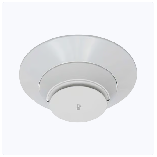 sensor de temperatura firelite h365 iv programable inteligente fijo a 57 °c, para uso con paneles direccionables fire lite venta e instalacion en guadalajara jalisco.