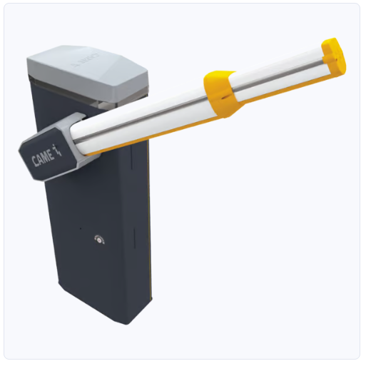 kit de barrera vehicular gt8 para automatización de accesos de hasta 8 metros con brazo iluminado incluido / elegante diseño italiano venta e instalacion.