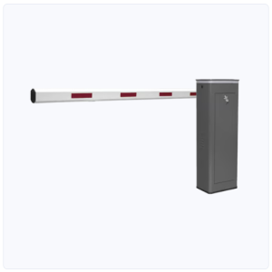 kit de barrera vehicular izquierda y brazo de 3 metros / finales de carrera ajustables por programación / movimiento fluido / diseño elegante color gris / con corona led semaforizada venta e instalacion guadalajara jalisco.