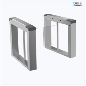 torniquete swing para exterior / compatible con reconocimiento facial / carril de 90 cms / acero inoxidable sus304 / motor brushless / capacidad 20 60 personas por minuto / 3,000,000 mcbf / perforaciones listas para montaje ds kab6zu1 no incluido venta e instalacion en guadalajara jalisco.