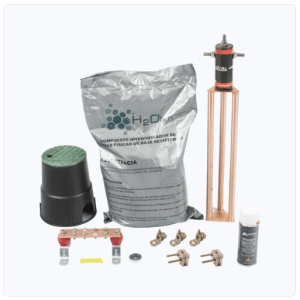 kit de tierra física total ground modelo tg45ab con electrodo magnetoactivo, capacidad: 45 amp venta e instalacion en guadalajara jalisco.