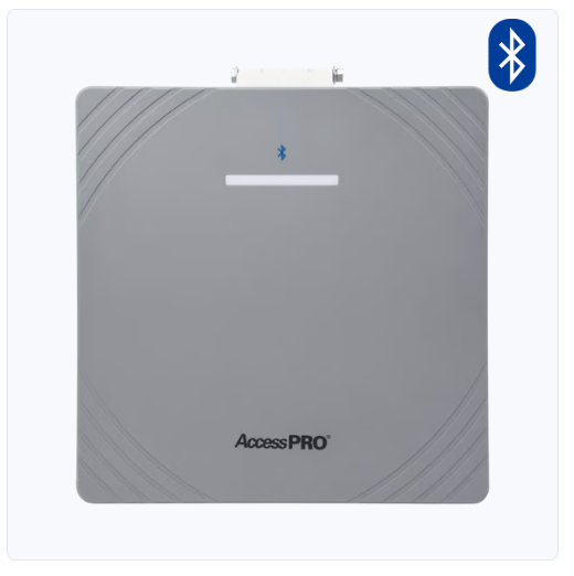 lector de tag accesspro rfid uhf + bluetooth / largo alcance 6 metros / climas extremos / programación desde android/ios / wiegand venta e instalacion en guadalajara jalisco.