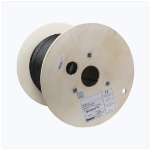 bobina de cable utp panduit para exterior con gel, cat6 de 4 pares, pannet, (23 awg), industrial para climas extremos, color negro, 305 metros (1000 pies) venta e instalacion en guadalajara jalisco.