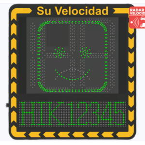 radar medidor de velocidad/ pantalla led / detección de velocidad en tiempo real / rango de detección de 100 m / hasta 32 objetivos detectados / ip66 / ethernet venta e instalacion en guadalajara jalisco.